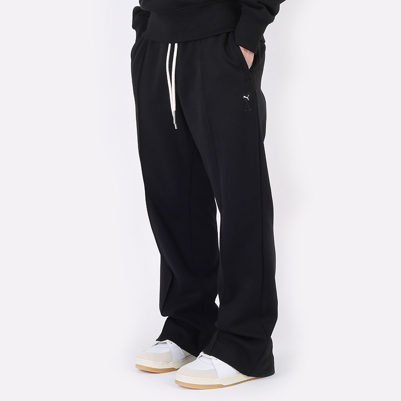 мужские черные брюки PUMA x AMI Wide Pants 53406801 - цена, описание, фото 1